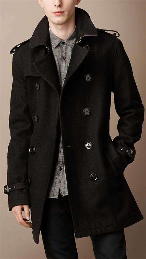 sleeveless mid trench coat men's.